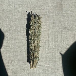 Colorado sage, home grown, and hand picked. Used to cleanse a space.